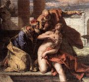 RICCI, Sebastiano Susanna and the Elders oil painting